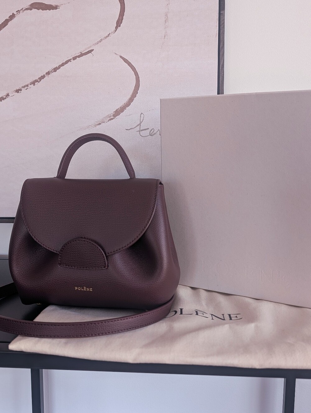 Polene Un Nano - Burgundy